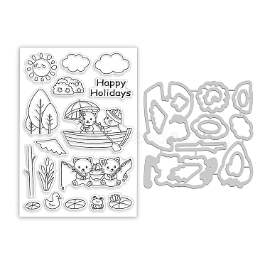 Kits de fabrication d'albums sur le thème des vacances de Globleland DIY(DIY-GL0003-84)-8