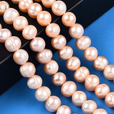 Natural Cultured Freshwater Pearl Beads Strands(PEAR-N013-07L)-2