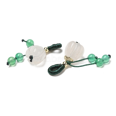 Décorations pendentif poivron en jade naturel(G-G008-04G)-3