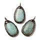 Natural Amazonite Pendants(G-K381-05R-01)-1