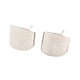 boucles d'oreilles rectangulaires en laiton placage en rack(EJEW-K245-49P)-1
