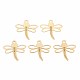 Autumn Theme Rack Plating 304 Stainless Steel Pendants(STAS-T057-45G)-1