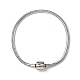 304 Stainless Steel European Style Bracelets for Jewelry Making(BJEW-YW0001-07)-1