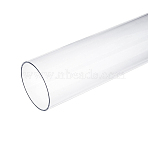 Transparent Acrylic Pipe Rigid Round Tube, for Lamps and Lanterns, Clear, 305x75mm(AJEW-WH0596-115H)