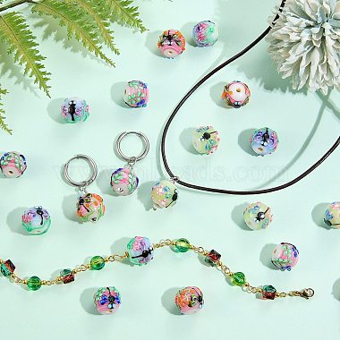 5St&uuml;ck handgefertigte Lampwork-Perlen(LAMP-SZ0001-50D)-5