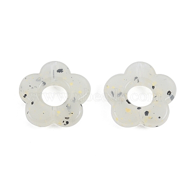 マーブルストーン風不透明アクリルビーズ(OACR-G009-06C)-1