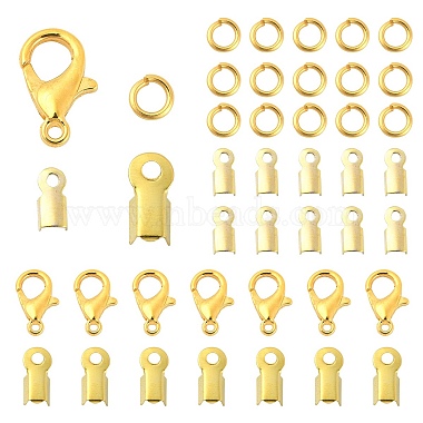 Golden Alloy Lobster Claw Clasps