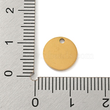 Ion Plating(IP) 304 Stainless Steel Pendants(FIND-M017-02G-E)-3