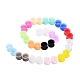 32Pcs 16 Colors Silicone Thin Ear Gauges Flesh Tunnels Plugs(FIND-YW0001-17B)-3
