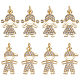 12Pcs 2 Style Brass Pendants(KK-DC0001-86)-1