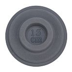 PE and Flocking Bead Design Boards, Bracelet Design Board, DIY Beading Jewelry Making Tray, Flat Round, Gray, Bracelet Perimeter: 6 inch(15cm)(X-ODIS-H020-02F)