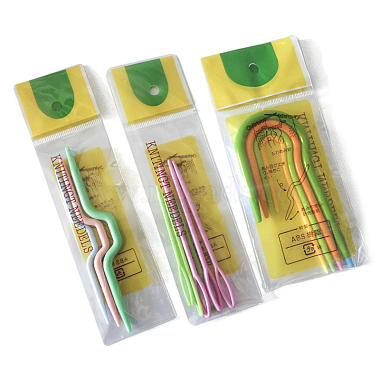13Pcs ABS Plastic Knitting Sewing Needles(PW22062476769)-4