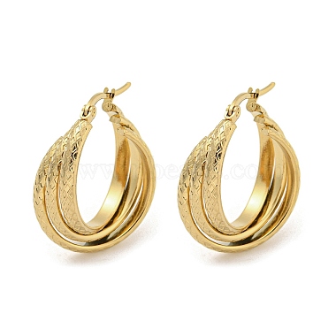 Teardrop 304 Stainless Steel Earrings