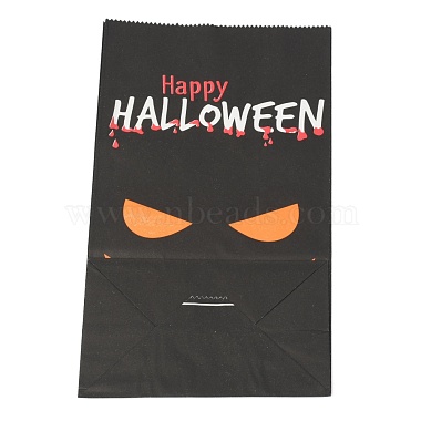 Halloween Theme Kraft Paper Bags(CARB-H030-A02)-4
