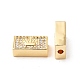 Brass Micro Pave Cubic Zirconia Beads(KK-M233-30G)-1