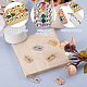 Jewelry 6Pcs 3 Colors Brass Micro Pave Colorful Cubic Zirconia Pendants(KK-PJ0001-21)-4