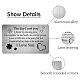 Rectangle 201 Stainless Steel Custom Blank Thermal Transfer Wallet Card(DIY-WH0252-011)-3