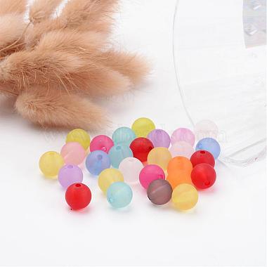 Transparent Acrylic Ball Beads(FACR-R021-10mm-M)-3