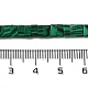 Synthetic Malachite Beads Strands(G-Z045-A18-01)-5