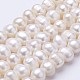 Natural Cultured Freshwater Pearl Beads Strands(PEAR-F004-55)-1