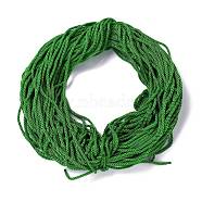 Polyester Cord, Twisted Cord, Lime Green, 5mm, about 97~100m/bundle(NWIR-P021-007)