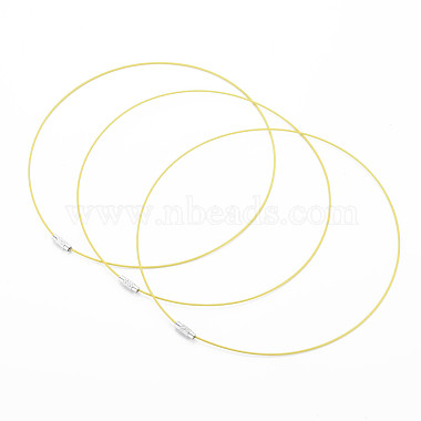 Stainless Steel Wire Necklace Cord DIY Jewelry Making(TWIR-R003-02)-6