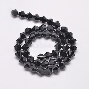 Chapelets de perles en verre bicone d'imitation de cristal autrichien(GLAA-F029-5x5mm-02)-2