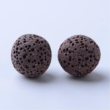 Unwaxed Natural Lava Rock Beads(G-F325-16mm-M)-3