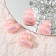 UV Plating Opaque Acrylic Beads(OACR-WH0031-23E)-1