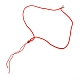 boucles de cordon pendentif en nylon(NWIR-WH0012-02C)-1
