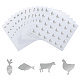 40 Sheets 4 Patterns PVC Waterproof Self-Adhesive Sticker Sets(STIC-OC0001-11D)-1
