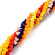 Opaque Solid Color Glass Beads Strands(GLAA-N052-01-A)-2