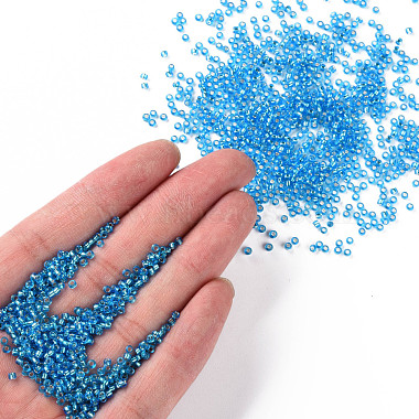 11/0 Grade A Transparent Glass Seed Beads(X-SEED-Q007-F45)-4
