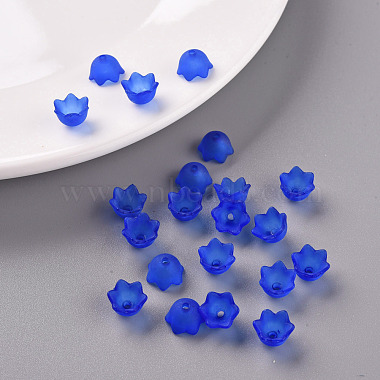 Transparent Acrylic Beads Caps(PL543-10)-7