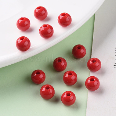 Opaque Acrylic Beads(X-MACR-S370-C8mm-A14)-6