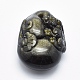 pendentifs en obsidienne dorée naturelle(G-P360-06)-1