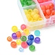 184Pcs 8 Colors Transparent Plastic Beads(KY-YW0001-52)-2