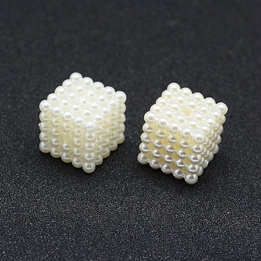 ABS Plastic Imitation Pearl Beads(OACR-A009-02B-02)-2