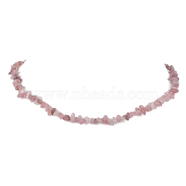 Chip Rose Quartz Necklaces