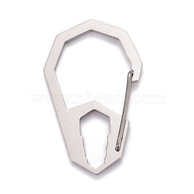 Stainless Steel Color Others 202 Stainless Steel Keychain Clasps