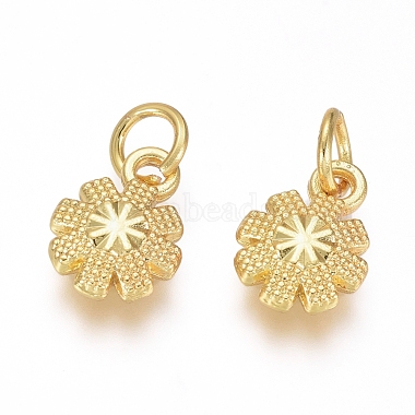 Electroplated Alloy Charms(PALLOY-G267-11G)-2
