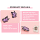 Butterfly with Ribbon Shape Enamel Pin(JEWB-WH0023-45)-8