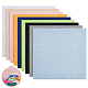 18 Sheets 9 Colors Linen Fabric(DIY-FG0004-46)-1