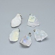 Electroplate Natural Crystal Pendants(G-S282-15A)-1