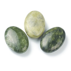 Natural Healing Massage Palm Stones, Pocket Worry Stone, for Anxiety Stress Relief Therapy, Oval, 60~61x40~41x19.5~21mm(G-G973-01A)