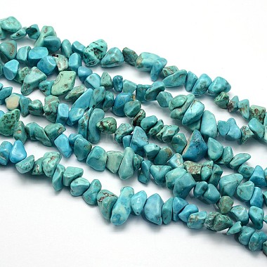 5mm Nuggets Synthetic Turquoise Beads
