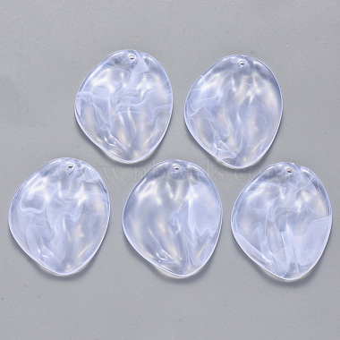 WhiteSmoke Petaline Acrylic Pendants