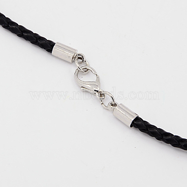 Braided Leather Cords(NCOR-D002-533mm-17)-3