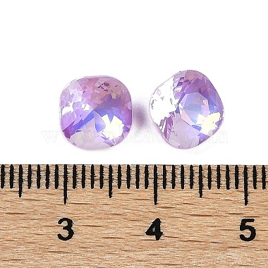 Pointed Back Glass Rhinestone Cabochons(GGLA-S003-03C)-3