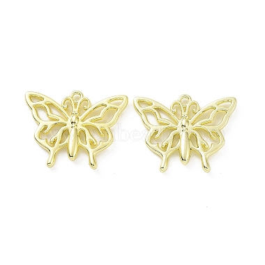 Golden Light Gold Butterfly Alloy Pendants